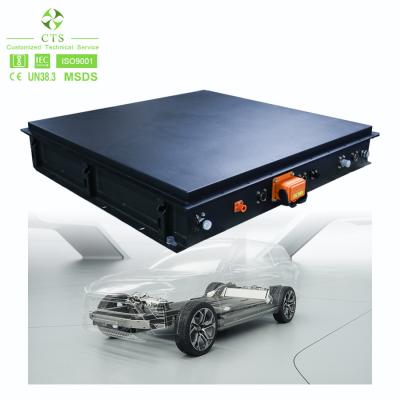 China CTS new design 400v 50ah 100ah NMC lithium battery pack for electric vehicle bus truck with smart BMS for sale