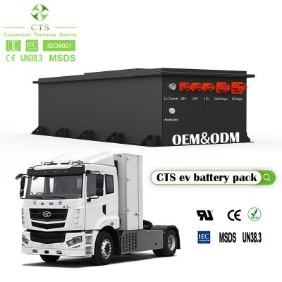 China CTS 96V Electric car lithium battery 400Ah Lithium Battery Pack for electric truck/bus for sale