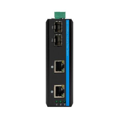 China 4KV Din Rail Fiber Outdoor POE Switch Unmanaged IEEE 802.3 mini industrial ethernet switch for sale