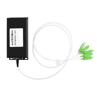 China 1×N TTL  SM MM 850/1310/1550 optical fiber switch for protection High Reliability for sale