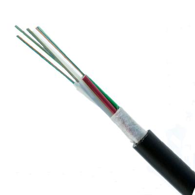 China Outdoor Fiber Optic Cbale GYFTY Single Mode G652D FRP  12 24 48 Core for networking for sale