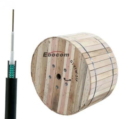 China Outdoor Duct  GYXTW Optical Fiber Cable Single Mode G652d 8 core duct installation for sale
