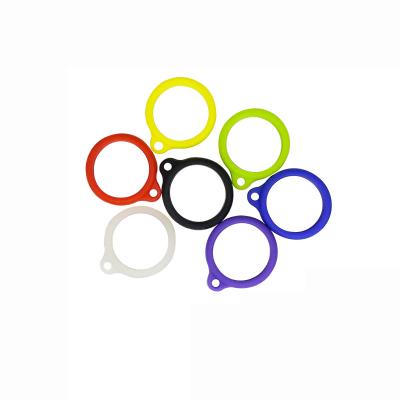 China 20mm Rubber Band Vape Silicone Ring Anti Loss Pendant Holder for sale