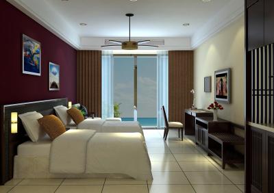 China Mobília do quarto do estilo do hotel da madeira compensada à venda