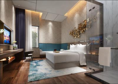 中国 現代様式の実質の木製の寝室の家具の寝室の茶テーブルDIA 500*550mm 販売のため
