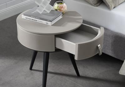 Chine Tableau latéral rond minimaliste du diamètre 450mm de style de Gelaimei petit avec le tiroir à vendre