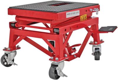 China ATV Motorcycle Hydraulic Scissor Lift Table Locking Height 475mm 635mm 755mm 865mm for sale