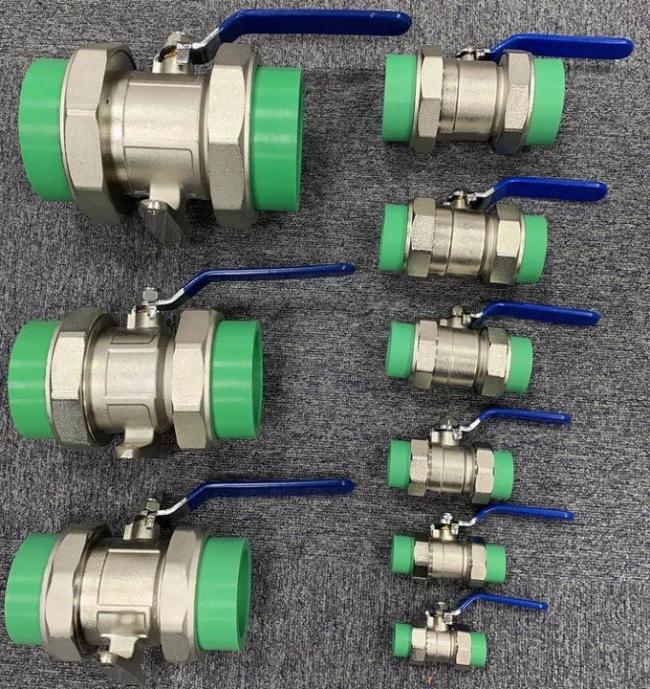 Ppr Male Union Ball Valve High Pressure Strong Quality Water Flow Control 2