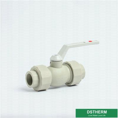 China Ppr Plastic Double Union Ball Valve Water Control Valve for sale