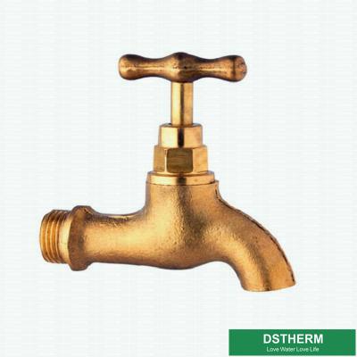 China CE Water Tap Male Threaded Stop PN25 Brass Bibcock for sale