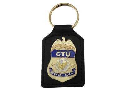 China CTU Special Agent Custom Aluminum, Soft PVC, Leather Key Chain / Customized Keychain for sale