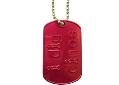 China Metal Iron, Brass, Copper Dig Dinos Dog Identification Tags, Aluminum Stamped Personalised Dog Tags for sale