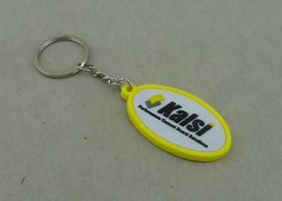 China 38 Mm Soft Custom Pvc Keyrings Give Away Personalized Key Chains for sale
