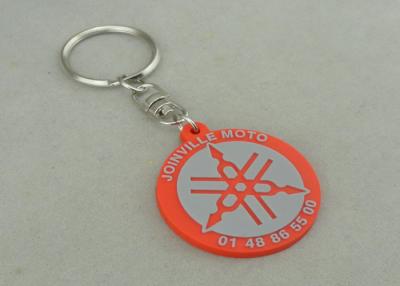 China 2D PVC Injection Keychain For Business Promotion , Customized PVC Badges. for sale