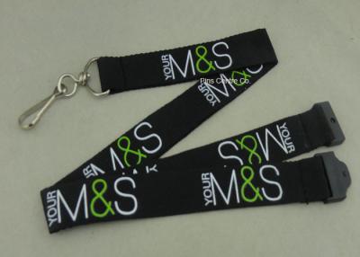 China Custom Company Woven Lanyard Holder Sublimation Ribbon For Fair Show ID Card for sale