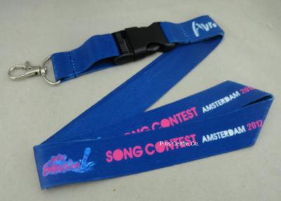 China Full Color Printing Promotional Lanyards Sport Meeting Medal Ribbon / ID Neck Ribbon for sale