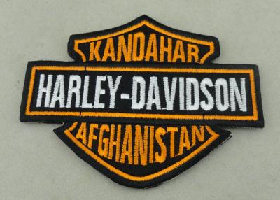 China Customized Applique Sequin Embroidery Patches / Harley Davidson Badges for sale