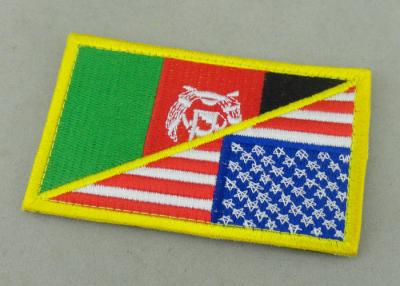 China Customized Promotional US Uniform Badge Patch 3.25 Inch Eco - Friendly for sale