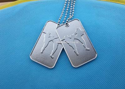 China Printing Business Promotional Soft Enamel Army Dog Tags Stainless Steel Material for sale