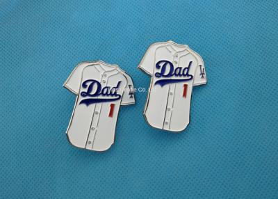 China Cute Custom Soft Enamel Pin With Iron , Football T - Shirt Badge Pins for sale