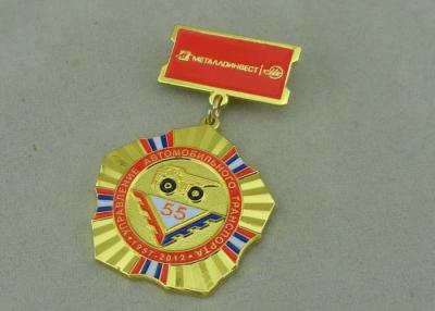 China Zinc Alloy Military Custom Awards Medals 3D Die Casting With Soft Enamel for sale
