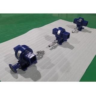 China Photovoltaic 5“ Zonne Ringvormige de Wormstructuur van de Drijvers Zwenkende Aandrijving Te koop