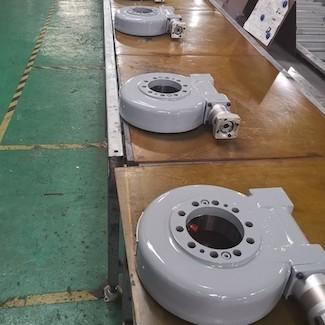 China 9 de“ Compacte Wormaandrijving zwenkt de Radiale Lading van Ring High Accuracy 130kN Te koop