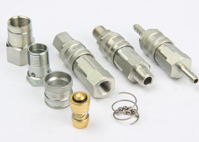 China Small Size Pneumatic Quick Connect , 7.6mm High Pressure Quick Couplings for sale