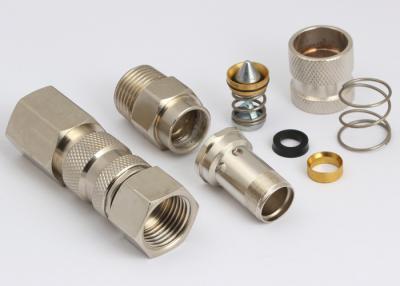 China Convenient Pneumatic Quick Disconnect Couplings LSQ-25 Rectus 25KA In Brass for sale