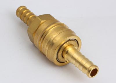 China Rectus 26KA Automatic Pneumatic Quick Connect Coupling , Pneumatic Connectors In Brass Nickle Plated for sale