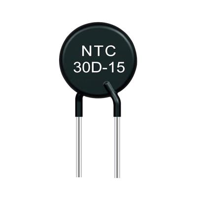 China Small Size 30D15 NTC Thermal Resistor With Excellent Solderability / Solder Resistance​ for sale