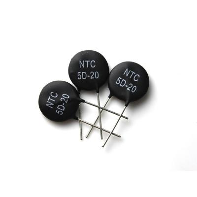 China Fast Response Speed NTC Power Thermistor / NTC 5D 20 Thermistor for sale