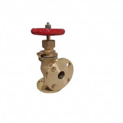 China Marine Angle flange check valve   JIS  bronze  5K  10K  16K for sale