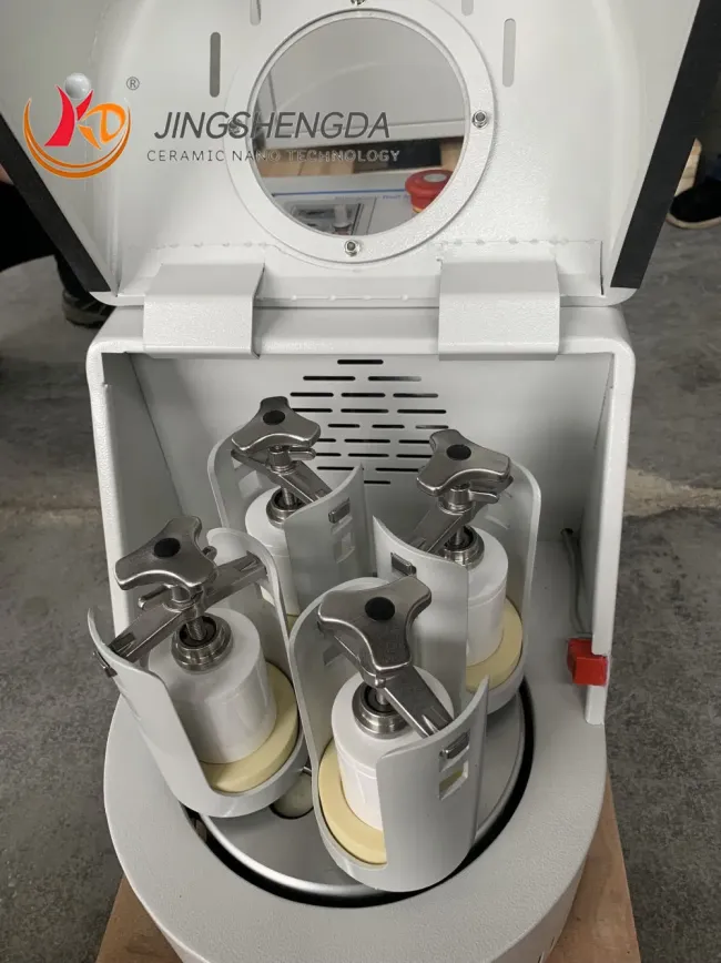 110V/220V Lab Planetary Ball Mill Machine for Nano Powder Grindign with Zirconia Milling Jars