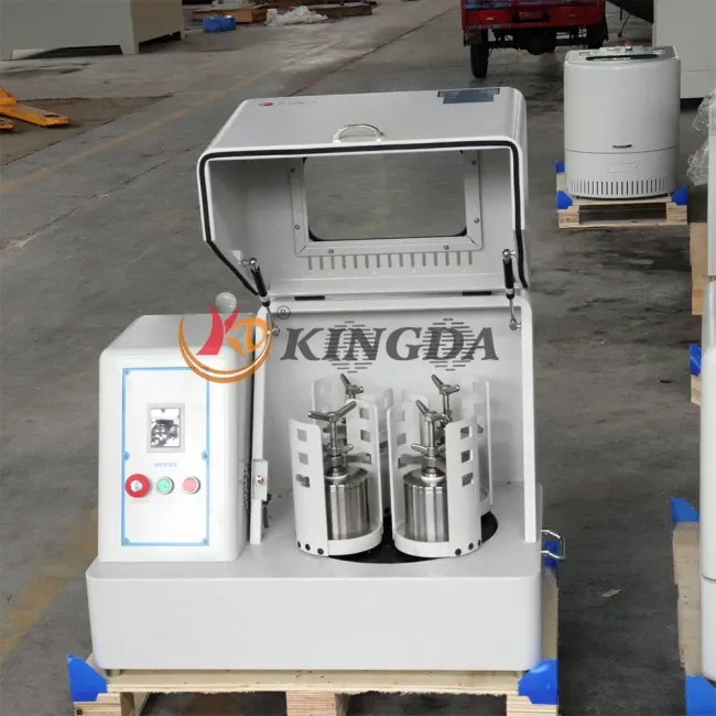 Ball mill in operation