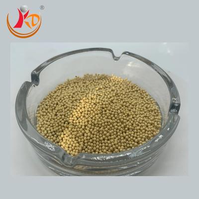 China Golden Cerium Oxide Stabilized Ceria Zirconia Ceramic Beads Grinding Media Ball For Milling for sale