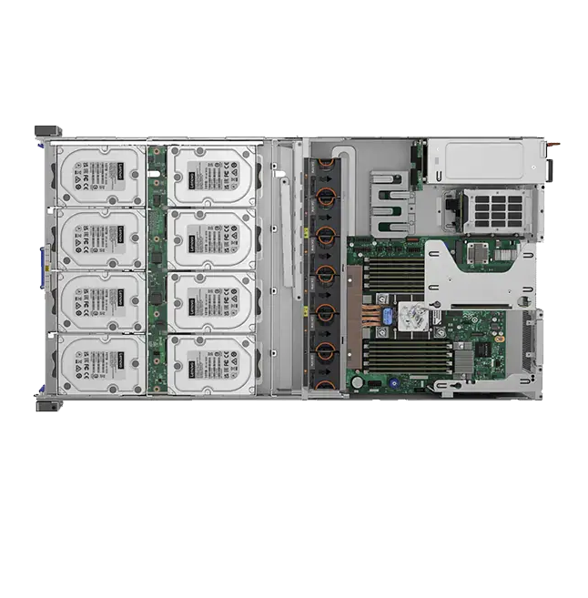 Lenovo ThinkSystem HS350X V3 2U Rack Server internal view