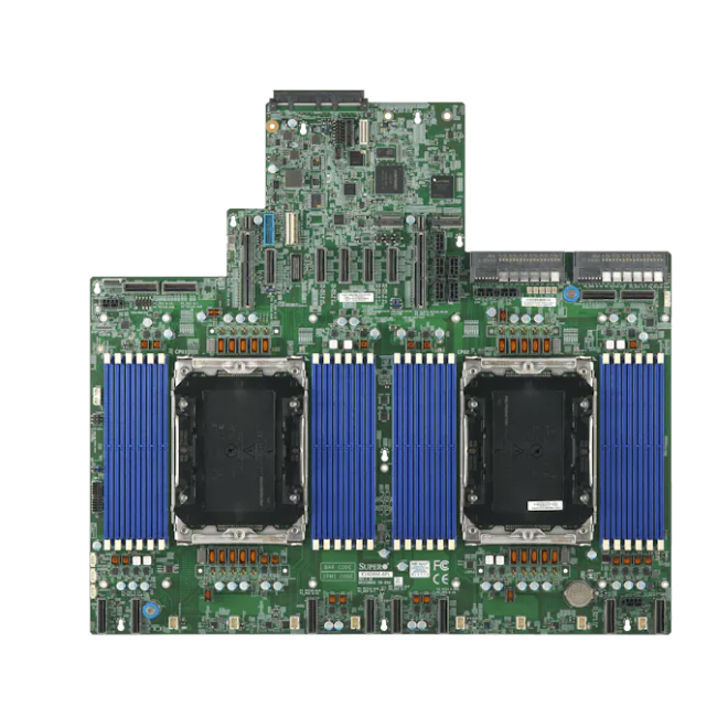 Supermicro Hyper SuperServer SYS-122HA-TN-LCC rear view