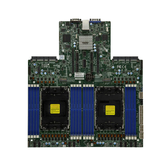 Supermicro Hyper SuperServer SYS-121C-TN2R rear panel connectivity