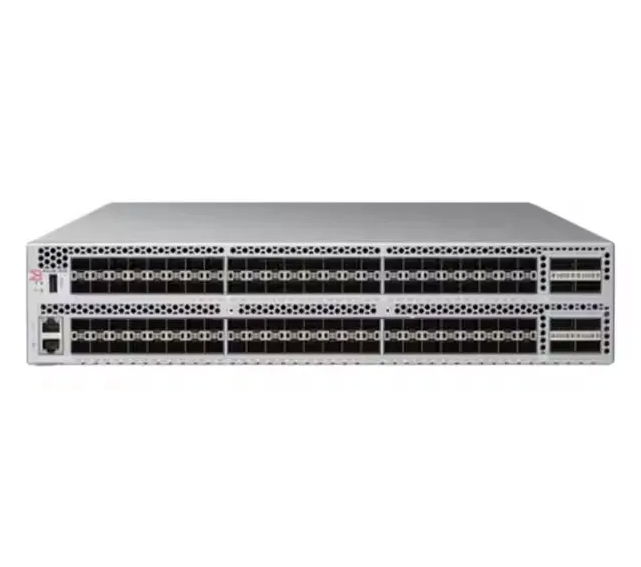 Brocade G720 Switch rear view showing power and connectivity