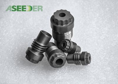China Custom Made Cemented Carbide Wear Parts / Strong Head Thread Nozzle for sale