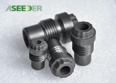 China Carbide Cross Slot Alloy Nozzle , High Hardness Wet Blasting Nozzle for sale