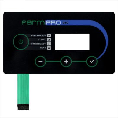 China Flexible FPC Backlight Membrane Switch Embedded LED Illuminated Membrane Switch for sale