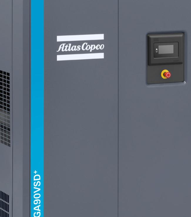 90kw Atlas Copco VSD Plus GA 90+VSD Rotary Screw Frequency conversion 4