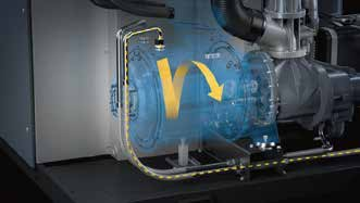 62.2m3/min Oil-injected Screw Air Compressor Fixed Drive GA90+~GA315+ 3