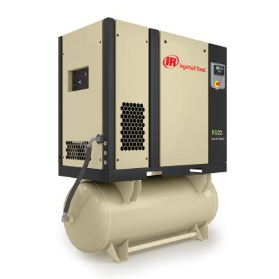 中国 ISO8573安定したオイルによってあふれられる空気圧縮機回転式Rシリーズ11-22KW 15-30 HP 販売のため