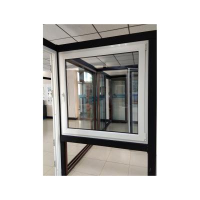 China KDSBuilding Security Grill Double Glaze  Wholesale Upvc Pvc Casement Window for sale