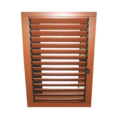 China Security Vertical Louvered Shutters Blind Blown Shutter Window Jalousie For Bathroom for sale