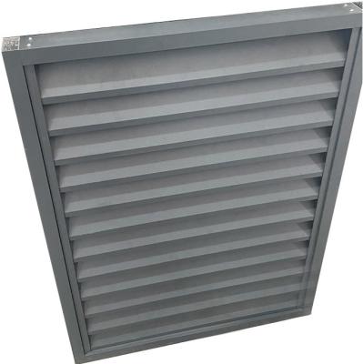 China Adjustable Air Conditioner Shutters Sound Insulation Aluminum Galvanized Panel for sale