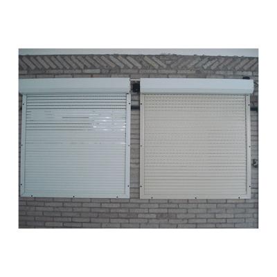 China Waterproof Aluminum Impact Resistant Windows With Fire Rated Roller Shutter for sale
